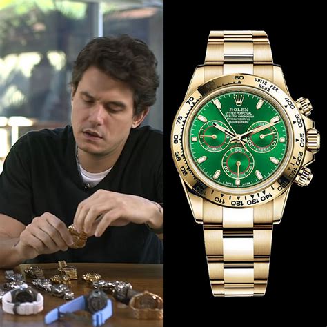 john mayer watch rolex